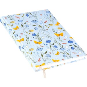 Goldbuch Zápisník Secret Garden Modrý 15x22 cm zlatá ražba