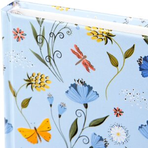 Goldbuch Zápisník Secret Garden Modrý 15x22 cm zlatá ražba