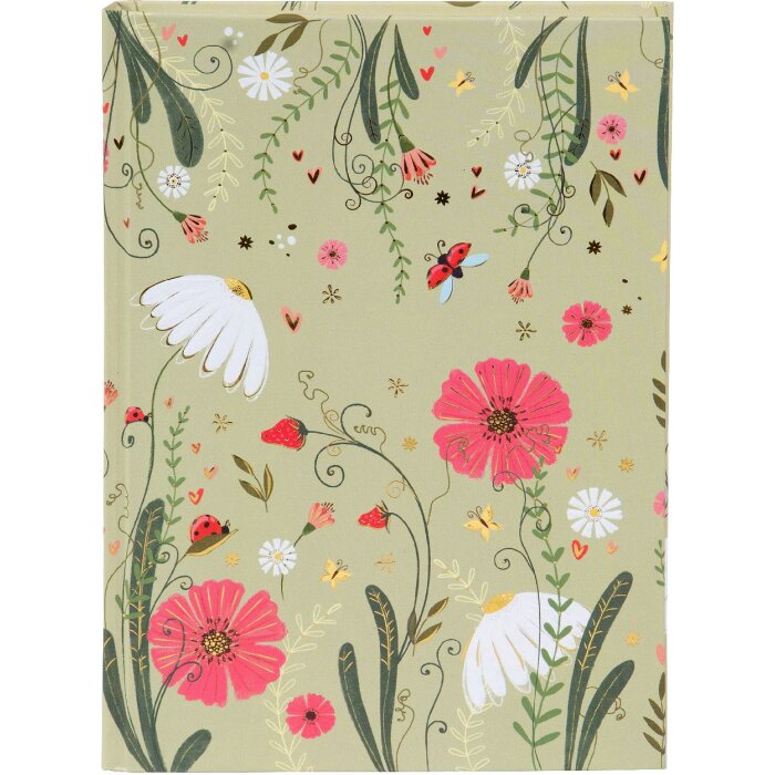 Goldbuch Notizbuch Secret Garden Time To Bloom 15x22 cm
