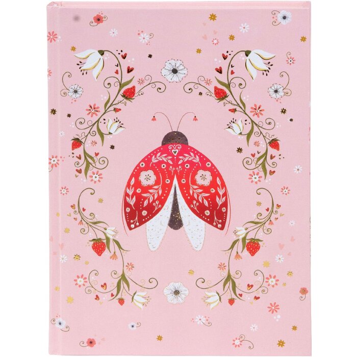 Goldbuch Zápisník Secret Garden Ornamental 15x22 cm Ružový