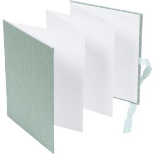 Goldbuch Leporello Summertime – elegantné lánové fotoalbum sage green 15,5x19 cm