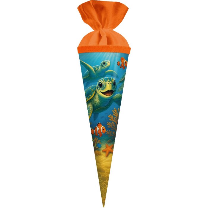 Goldbuch Darčeková taška Meerské priateľstvo 35x11 cm, lacovaný kartón s froté záverom