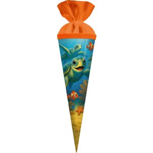 Goldbuch Darčeková taška Meerské priateľstvo 35x11 cm, lacovaný kartón s froté záverom