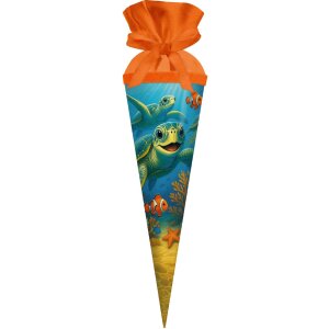 Goldbuch Darčeková taška Meerské priateľstvo 35x11 cm, lacovaný kartón s froté záverom