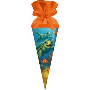 Goldbuch 50 cm kruhová tortová misa s motívom Meeresfreunde a filcovo uzavretým okrajom