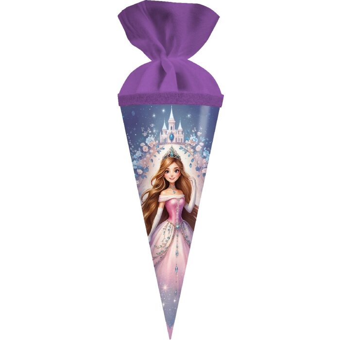 Goldbuch Prinzessin Sternenglanz Tüte 50 cm rund farbig filzverschluss