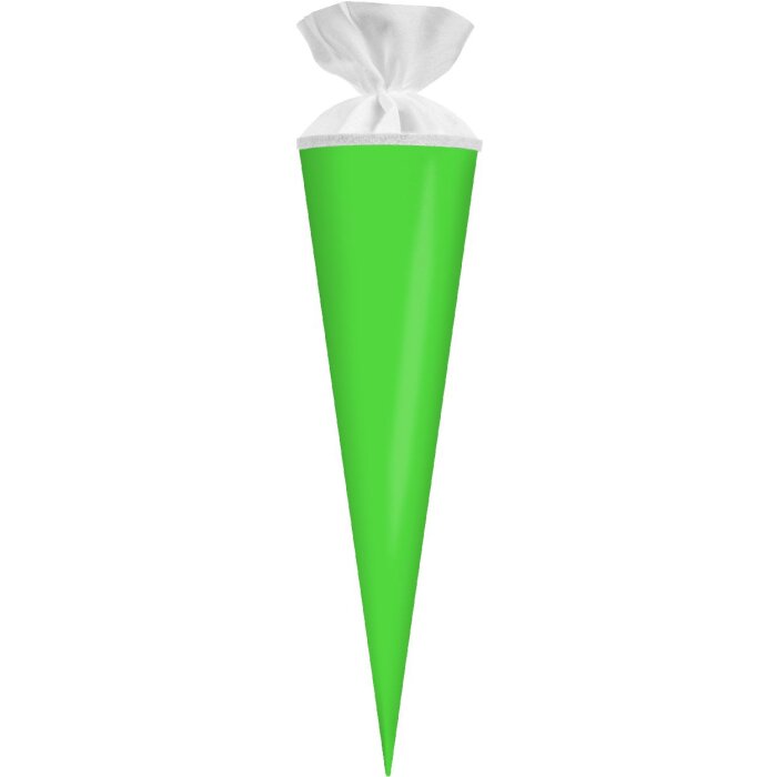 Goldbuch Basteliarska taška s filcovým uzáverom neónovo zelená 19x70 cm