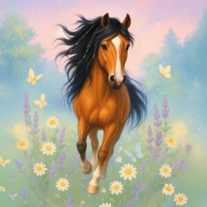 Goldbuch Schultüte Wiesenglück 70x19 cm Lackkarton mit Filzverschluss