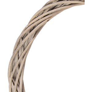 Clayre & Eef Deko Kranz Rattan Braun Ø 40x4 cm...