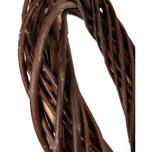 Clayre & Eef 6RO00604XS Dekorationskranz Braun...