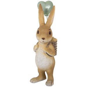 Clayre & Eef Dekorácia Králiček 7x5x17...