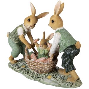 Clayre & Eef Figúrka Kaninček...