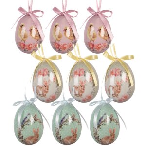 Clayre & Eef 66447 Set 9 farbených...