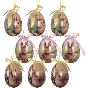 Clayre & Eef 66454 Dekoratívna sada 9...