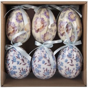 Clayre & Eef – Sada 6 vajíčkových...