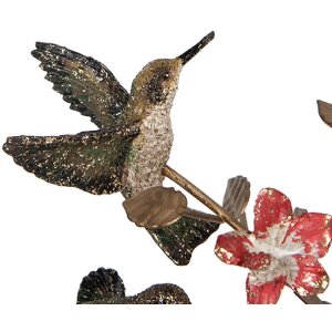 Clayre & Eef Stojan na sviečky so zvieratami v zlatej...