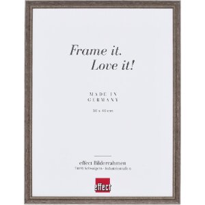 Effect Drevený rám Profil 2440, perlový hranol, hĺbka 1,6 cm, čierny a hnedé tóny, Shabby Chic