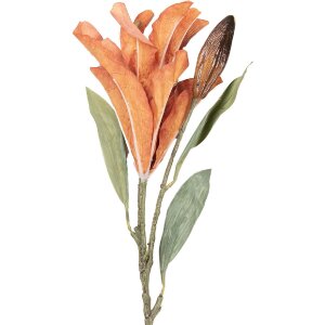 Clayre & Eef 5PL0252O Dekorácia vetva s kvetmi...