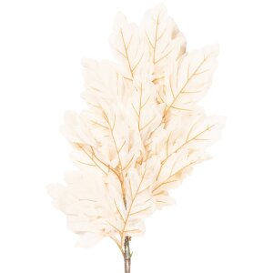 Clayre & Eef Dekorácia vetva béžovo-zelená 15x22x104 cm