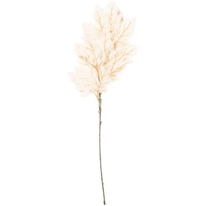 Clayre & Eef Dekorácia vetva béžovo-zelená 15x22x104 cm