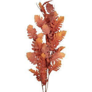 Clayre & Eef 5PL0260O Dekorácia – Větev 10x15x108 cm, prírodná oranžovo-hnedá