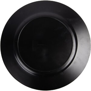 Clayre & Eef 66441 Tortová misa Ø 33x1 cm, biela s ružovými akcentmi, vianočná dekorácia