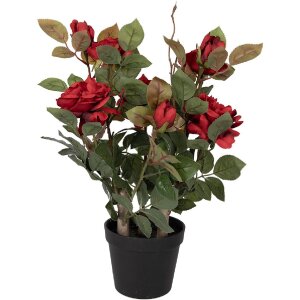 Clayre & Eef Umelá rastlina ružová...