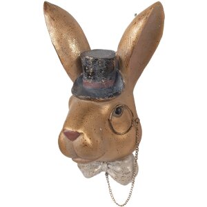 Clayre & Eef Králiček zlatý čierny...