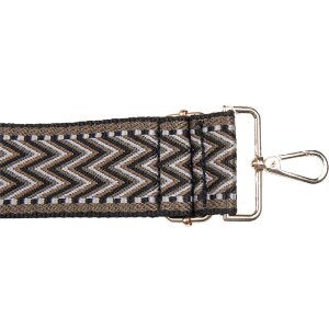 Juleeze JZBS0011 Opaska na batoh 5 ks x 140 cm čierno-biela