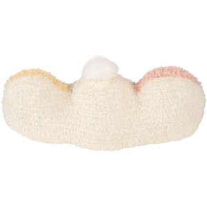 Clayre & Eef Vankúš Zvieratko Biely s Ružovými Detailmi 36x12x20 cm