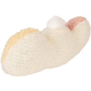 Clayre & Eef Vankúš Zvieratko Biely s Ružovými Detailmi 36x12x20 cm