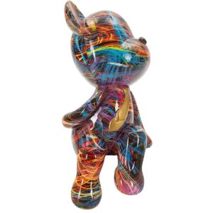 Mauro Ferretti Dekofigur Orsetto Psyco 10,5x12x23,5 cm