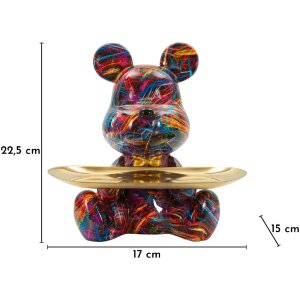 Mauro Ferretti figúrka CANE PSYCO s misou multicolor 22.5cm