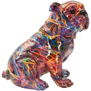 Mauro Ferretti Dekofigur BULL DOG PSYCO 21,5x15,5x21 cm