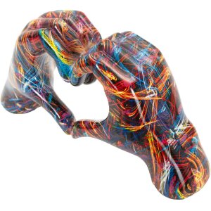 Mauro Ferretti Skulptúra LOVER PSYCO, viacfarebná, polyresin, 25x7,5x13,5 cm