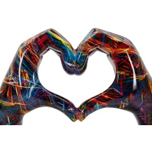 Mauro Ferretti Skulptúra LOVER PSYCO, viacfarebná, polyresin, 25x7,5x13,5 cm