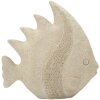 Mauro Ferretti Dekoratívna figúrka ryba PESCE SAND béžová 25,3x8,6x24,5 cm