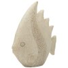 Mauro Ferretti Dekoratívna figúrka ryba PESCE SAND béžová 25,3x8,6x24,5 cm