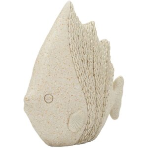 Mauro Ferretti dekoratívna figúrka PESCE SAND 16,7x6,5x16,8 cm béžová