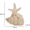 Mauro Ferretti figúrka STELLA MARINA SAND béžová 18x13x21,2 cm
