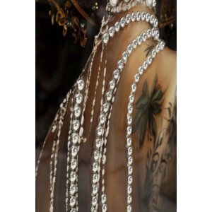 Mauro Ferretti Stenaobrať Persian – lacovaná plátnová obrazovka s rámovaním, 62x92 cm