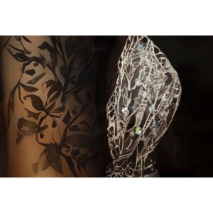 Mauro Ferretti Stenaobrať Persian – lacovaná plátnová obrazovka s rámovaním, 62x92 cm