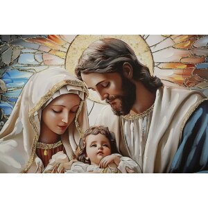 Mauro Ferretti Obraz na plátno NATIVITÁ s rámom 102x4x72 cm