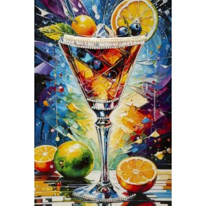Mauro Ferretti obraz na plátne COCKTAIL 62x92 cm