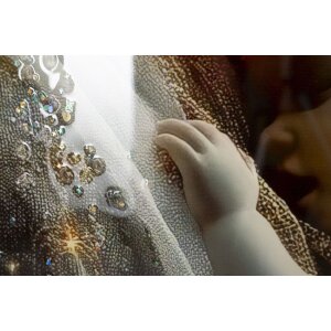 Mauro Ferretti Obraz MATERNITY v rámci 60x3,5x90 cm, fichtenové drevo, plátno, viacfarebný