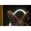 Mauro Ferretti LED stena obraz "Butterfly" – zlatý motýľ s LED osvetlením, 50x50 cm