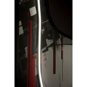 Mauro Ferretti stenaobraz „Psyco“ s LED – plátnový 3D obraz 60x90 cm