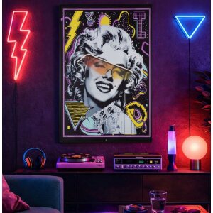 Mauro Ferretti LED obraz "Marilin" 60x90 cm - 3D akryl