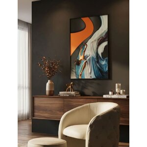 Mauro Ferretti LED obraz "Tanečnica" 60x90 cm – 3D akrylová aplikácia