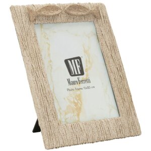 Mauro Ferretti Fotorámik "Píšťava" 15x20 cm béžový s vlnitým vzorom